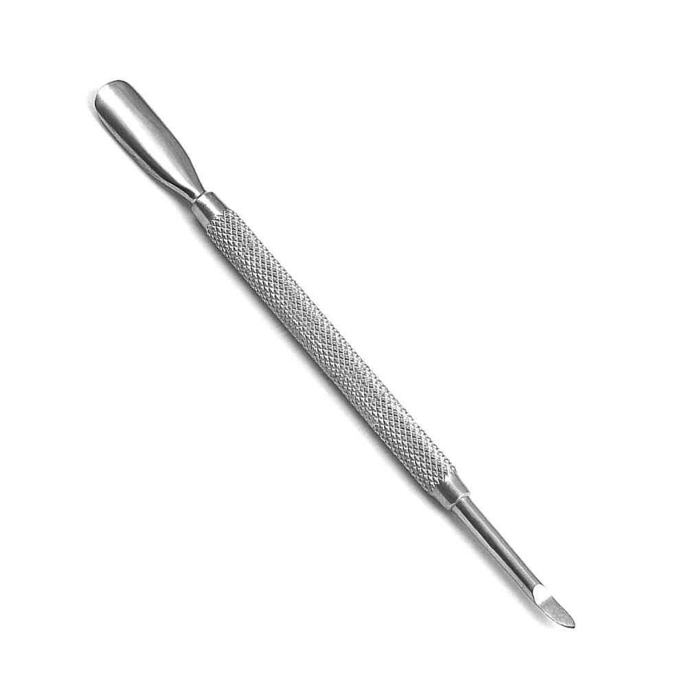 Professional Stainless Steel Deluxe Cuticle Pusher, Nail Care Tool, Stainless Steel Cuticle Pusher
