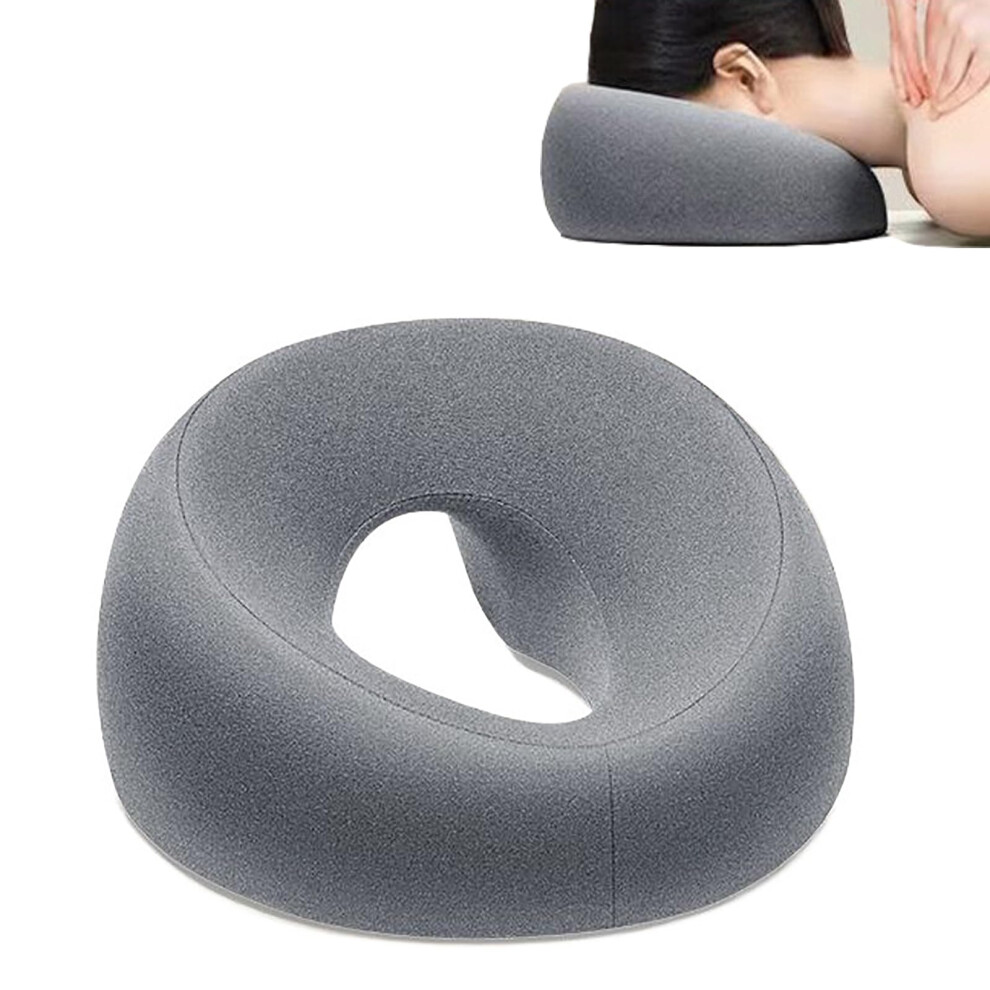 Face Down Pillow Massage Headrest Ergonomic Memory Foam For Vitrectomy Recovery And Ocular Surgery Recovery
