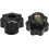 4 Pcs M6 Star Knob Handle Bakelite Grip with Brass Insert for Secure Clamping Easy Install Black 2
