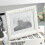 Picture Frame Vintage Silver 4x6 Rectangle Metal Frame For Tabletop And Wall Mount 1