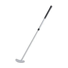 Telescoping Putter For Left And Right Handed Golfers, Solid Head, Silicone Grip, Lightweight Aluminum Shaft, Adjustable