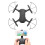 Τηλεχειριζόμενο Drone με Κάμερα 1080P, Πτυσσόμενο Quadcopter για Ενήλικες, Παιδιά, Σταθερή 4
