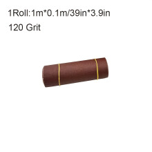 (120Grit) Emery Cloth Sandpaper Roll With Sand Grit Sheets - 80/120/180/240/600/800 Grit Abrasive Papers, 25.4cm X 2.54cm