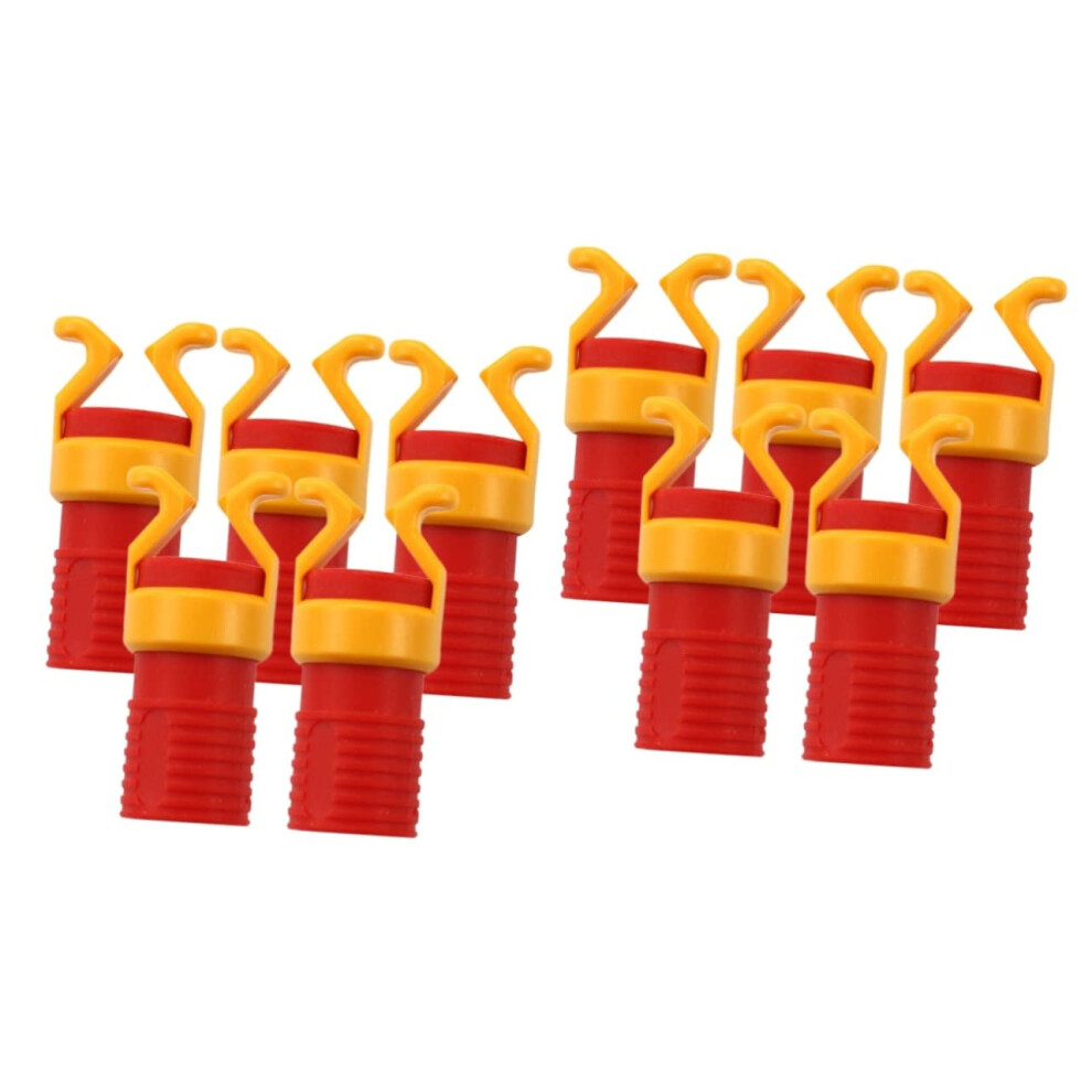 Screw Gripper Clamp 10Piece Woodworking Set, Lightweight, Prevents Skewing, Size 4 X 1.8 X 1.8 Cm 9187378622292