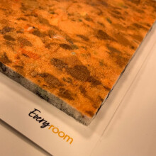 Carpet Underlay Every Room 8mm Orange (15 SQM) 1.37m(Width) x 11m(Length)