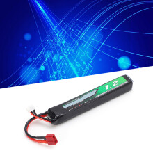 2 pièces 11,1V 1200mAh 15C LiPo 130x20x17 Couleur:Comme sur les photos