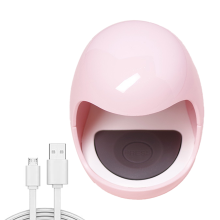 Mini-UV-Lampe für professionelles Nageldesign, tragbarer Nageltrockner mit USB-Ladefunktion und schneller Aushärtung, ergonomisches Design für