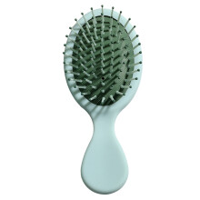 Perie pentru scalp sensibil, descurcător de dimensiuni potrivite pentru călătorii pentru femei, bărbați, copii, păr lung și scurt, mâner