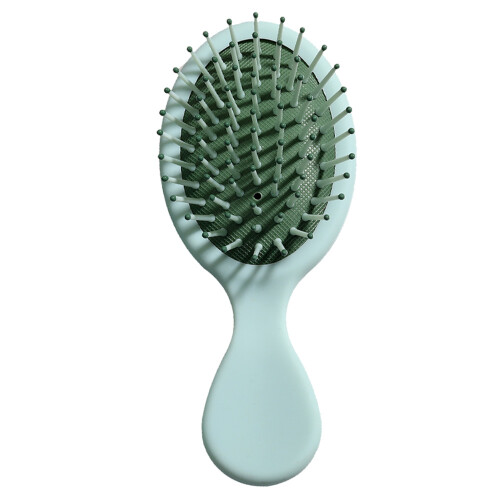 Detangling Buddy για ευαίσθητο τριχωτό της κεφαλής, Μίνι βούρτσα με καθρέφτη για