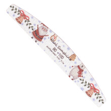 Double Sided Nail Buffers For Salon Or Home, Professional Nail Files Reusable, Semicircle Two-Sided File Durable For Daily Use For Halloween Parties