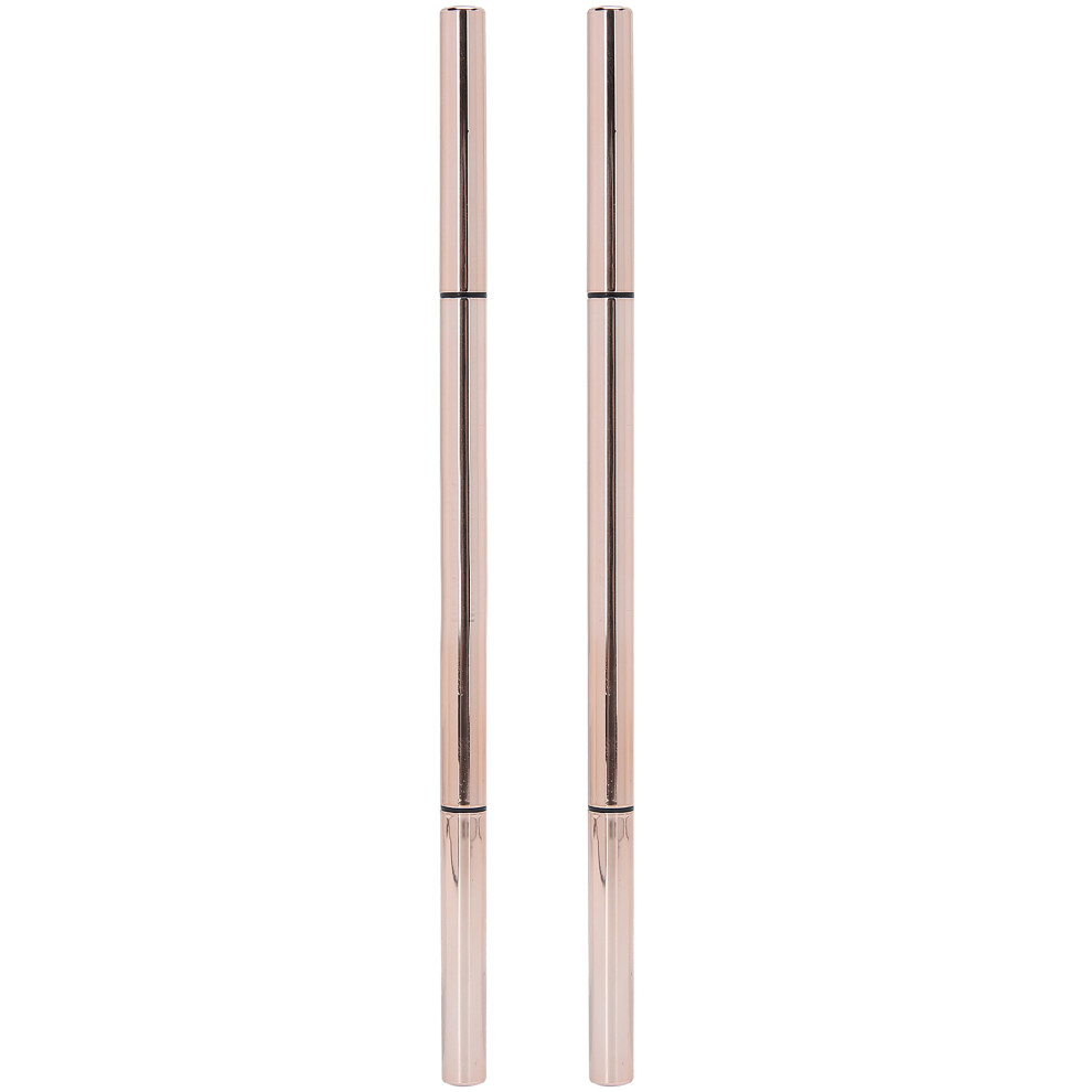 Dual Ended Eyeliner Pencil With Rotating Brush Long Lasting Makeup Mild Formula Easy To Remove Vegan Formula For Bold Brows And Natural Look
