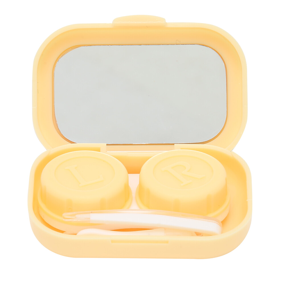 Sturdy Material Contact Lens Case, Vibrant Color & Compact Size for Reliable Travel Kit For Halloween Parties For Nightclubs For Daily Use