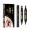 Στυλό Eyeliner με σχέδιο φτερού, διπλής όψης, αδιάβροχο, ακριβές, τσόχα για άψογη 2