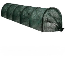 2 in 1 Garden Tunnel Greenhouse Sunshade Net 3 Meter Outdoor Plant Protection 3004545CM