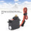DS031MG MetalGear Servo 2.25/2.7kg/cm 180 Nero 8