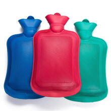 Hot Water Bottle 1000Ml Rubber Portable Thick Winter Hand Warmer 27.5x14.5 Cm