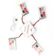 3.7V 1200mAh LiPo 53x30x10mm JST 4 pezzi Colore: Come in foto