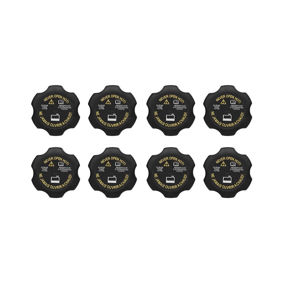 8X Rc98 15075118 Radiator Cap Equipment 15 P.s.i. Radiator Surge Tank Cap For Chevy Silverado Sierra Yukon 4711200168488