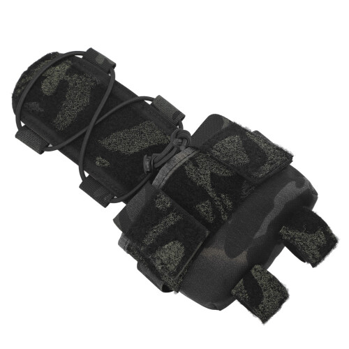 Custodia per batteria per casco MK2, borsa in nylon con gancio e loop