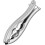 Stainless Steel Walnut Cracker Fish Shape Chestnut Opener for Quick Nut Shelling and Safe Grip 2