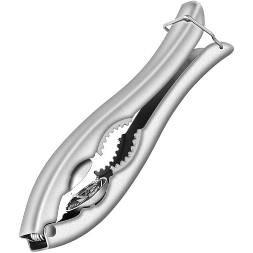 Stainless Steel Walnut Cracker Fish Shape Chestnut Opener for Quick Nut Shelling and Safe Grip 1