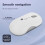 Lenovo Maus - LENOVO - GY51S61907 - Grau - Bluetooth - 2400 dpi - Ambidextrous 5