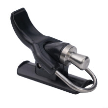 Sea Fishing Casting Trigger Clip with Thumb Button and Finger Protector for Shore Angling Nylon Stainless Steel