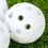 Driving Range Practice Balls White PP Plastic 41mm Diameter Elastic for Swing Practice 3