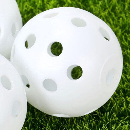 Driving Range Practice Balls White PP Plastic 41mm Diameter Elastic for Swing Practice 2