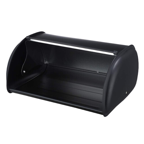 Large Capacity Stainless Steel Bread Box with AntiSkid Bottom for Kitchen Counter Storage