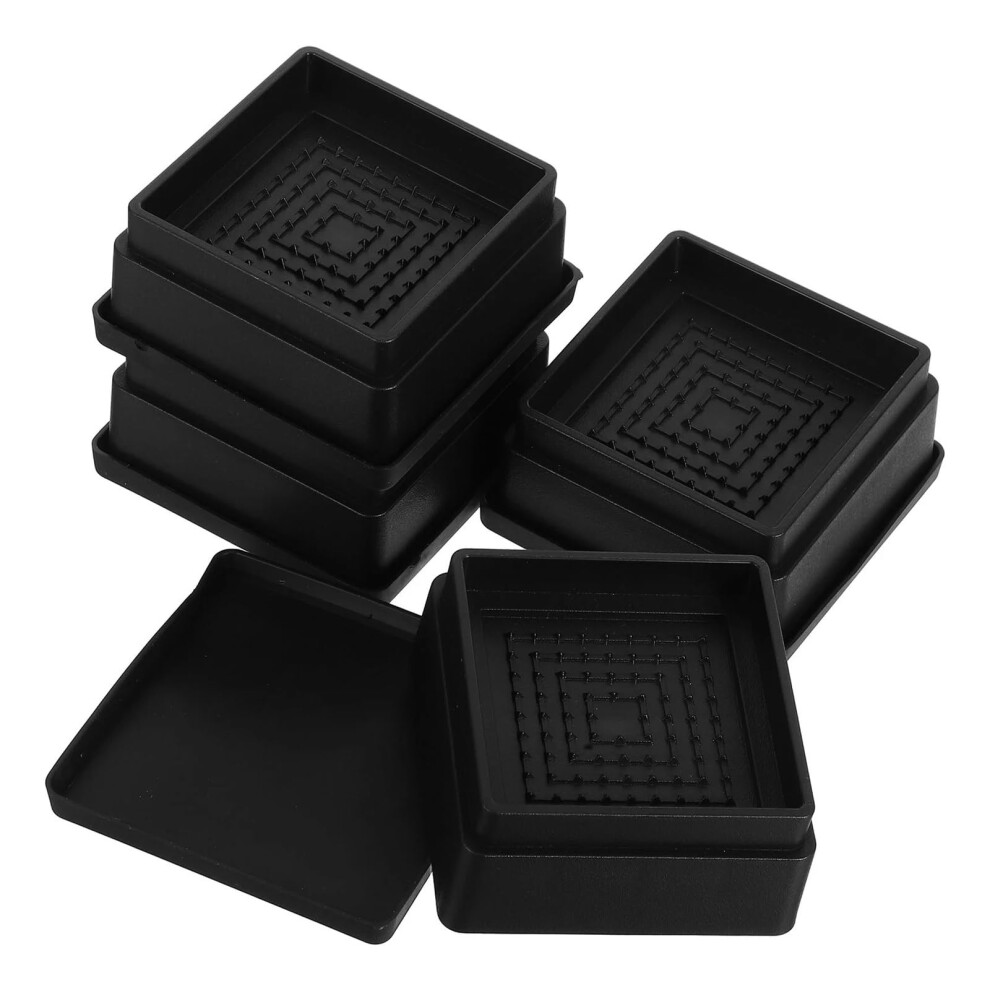 Bed Risers 4 Pcs Set, Nonslip Heightstacking Furniture Blocks For Beds Sofas Chairs, Bed Lifter Riser Pads, Color1 9187378623657