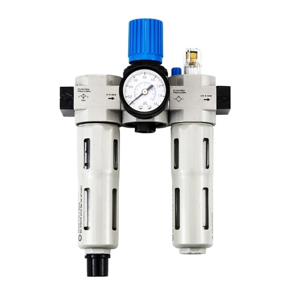 Air Compressor Filter Regulator 1.6Mpa Triple Filtration Oil Water Separator Pressure 9199774273527