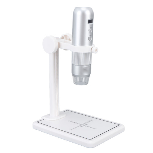 Digital Microscope With Wireless Skin Analyzer Functionality High Resolution Detection For Dermatoscope Scalp Testing HD LCD Screen And Rechargeable 1