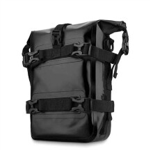 Waterproof Motorcycle Saddlebag with Large Capacity Storage for Universal Frame and Crash Bar Use