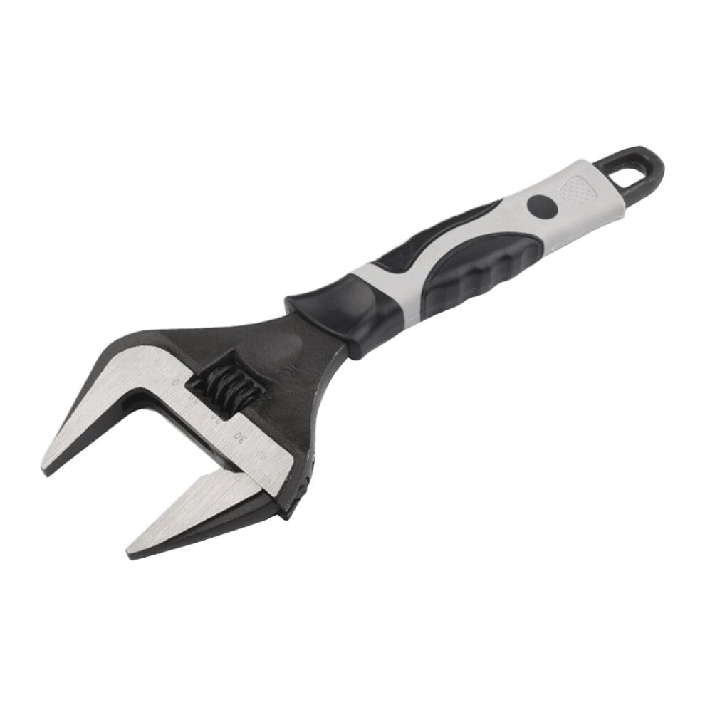 Plumbing Wrench 10Inch Wide Opening, Adjustable Chrome Vanadium Steel, For Household Plumbing Repairs 9347817866575