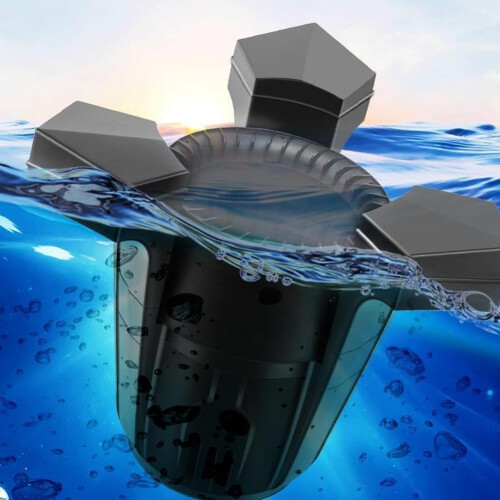 Pool Skimmer Automatic Floating Surface Cleaner with Leaf Basket for Pools and Ponds 1