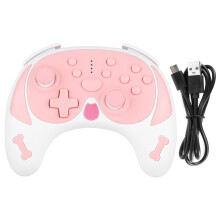 Uppladdningsbar Pro Controller för Switch Förbättrad prestanda med känslighetsjustering och trådlös trådbunden anslutning Turbofunktionsstöd