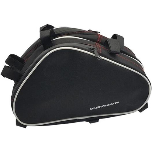 Motorcycle Frame Crash Bars Waterproof Bag Compatible with VStrom 650 DL650 DL1000  Tool Placement Storage 2