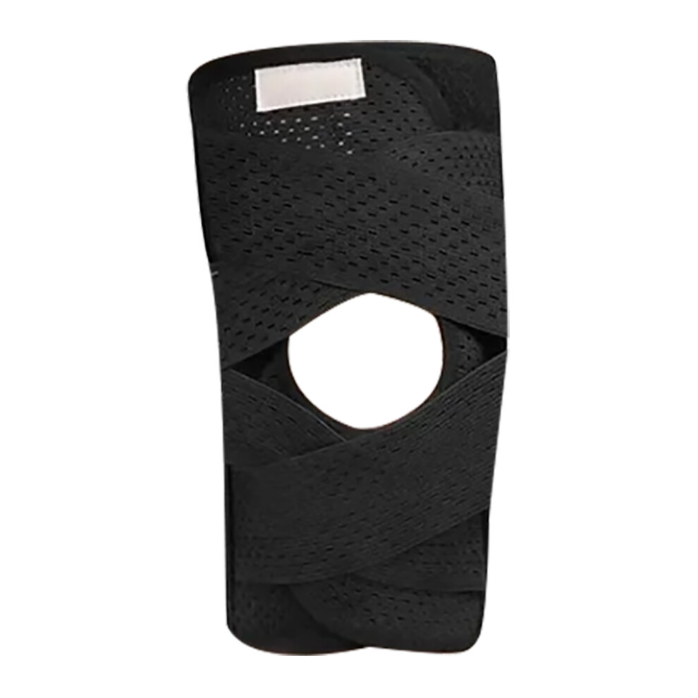 Knee Brace for Patella Stability and Meniscus Recovery, Breathable Skin Friendly Mesh Cloth, Dual Side Stabilizer for Enhanced Support (Black)