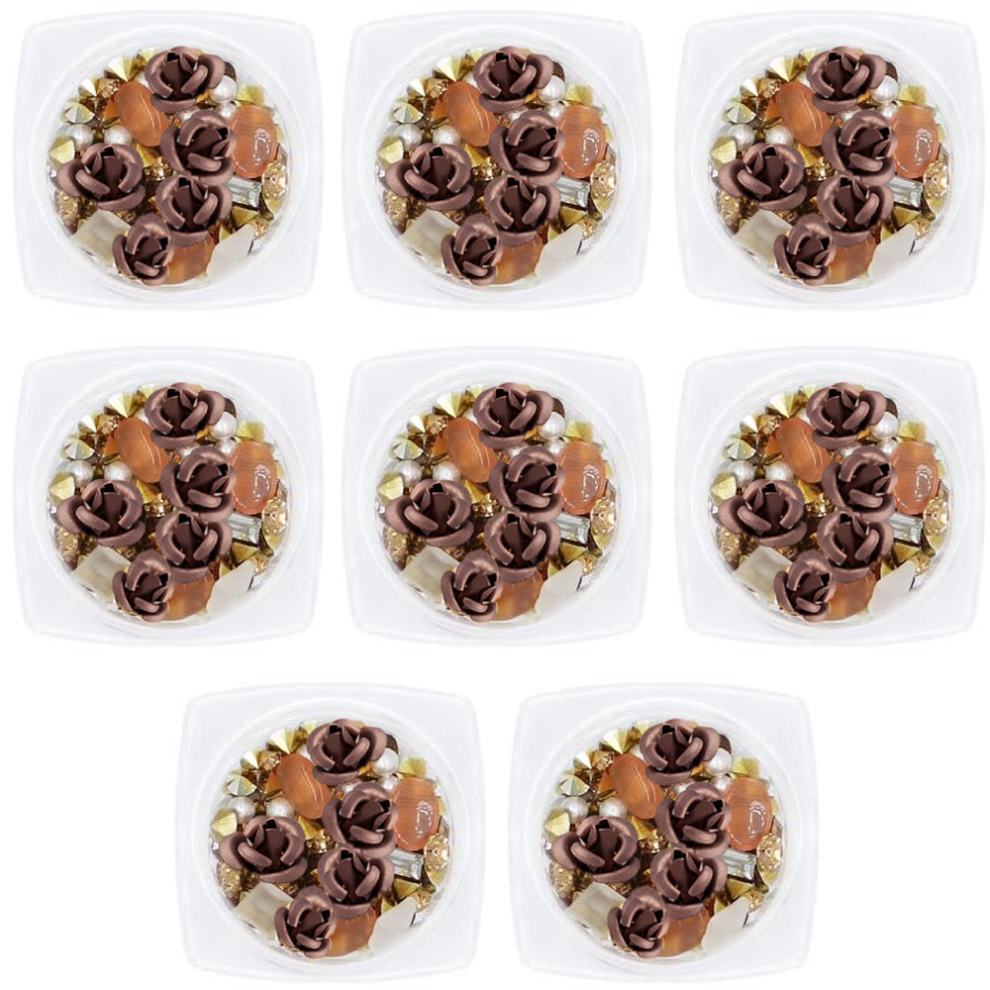 Butterfly Rhinestones Decoration, Resin Camellia Flowers for Creative Expression For Halloween Parties For Nightclubs For Daily Use