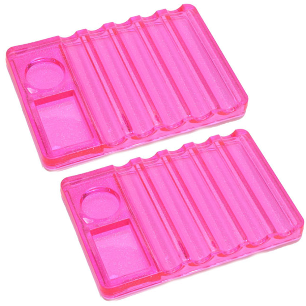 Artisan's Choice: Acrylic Material Nail Art Tools, Concise Design with Display Stand, Mixing Palette for Unparalleled Creativity For Nightclubs