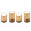 4 Pack Adjustable Bed Risers 2740mm Height Increase, NonSlip Base, Gold Finish, Compatible With Sofa And Table 1