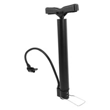 Portable Pressure Bike Pump Aluminum Alloy Fits All Bikes Ergonomic Hand Includes Needle For Balls Compact