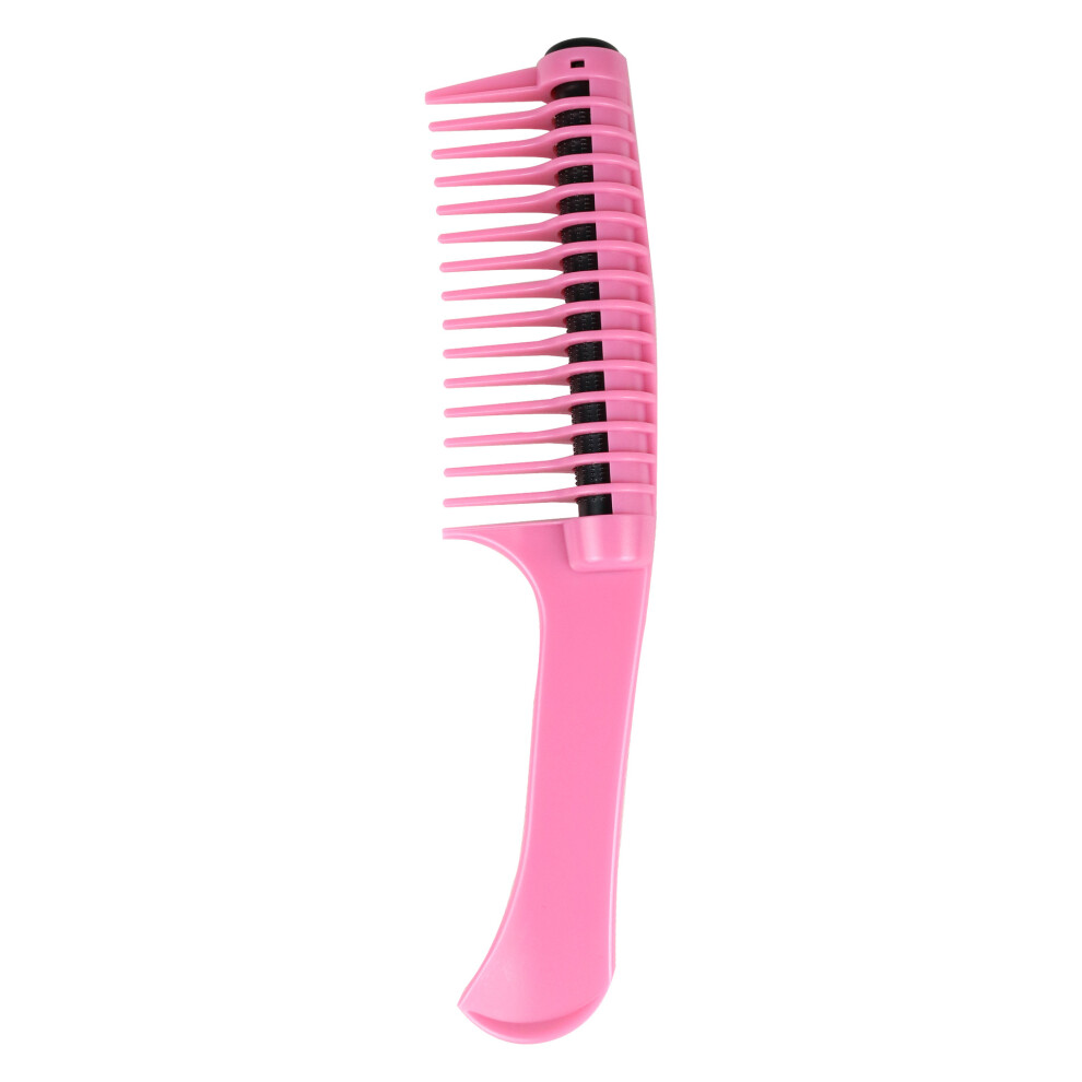 Unisex Revolutionary Hair Care Accessory, Wide Tooth Comb For Gentle Detangling, Anti Static Promotes Healthy Hair, Heat Resistant & Durable, Three Row Patt