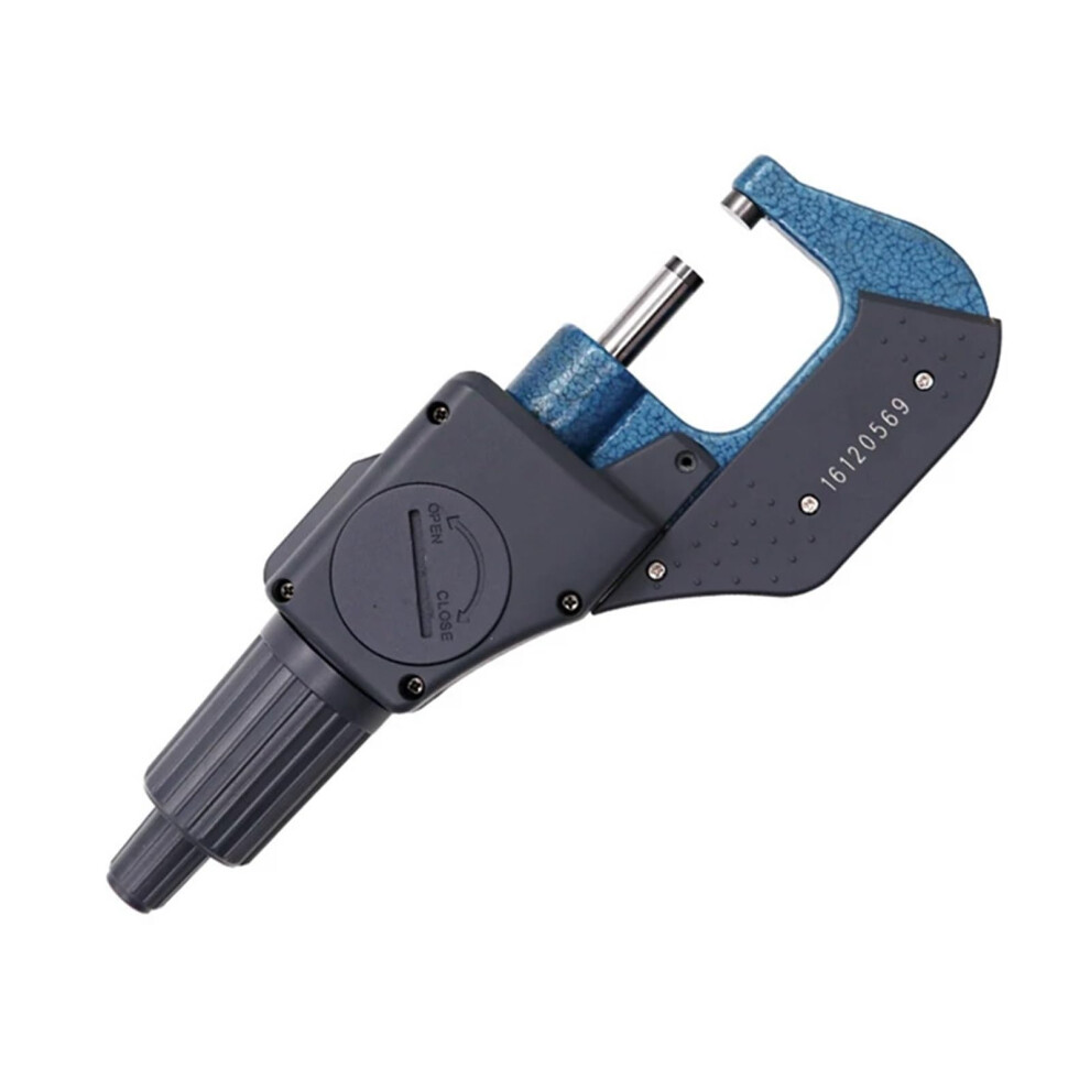 High Precision 0.001Mm Electronic Digital Outside Micrometer, 0-25Mm Spiral Thickness Gauge With Calipers 9347817861167
