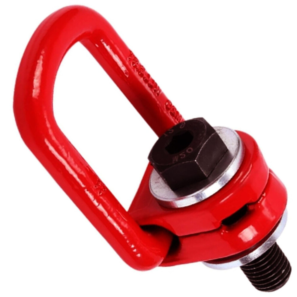 Rotation Hoist Ring M8m56 G80 Side Pull Swivel Lifting Ring, 360 Degree Mould Ring Lifting Point Bolts M18x26mm 9187378624647