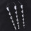 Reflective Bird Repellent Rods, 4 Pcs, 29x2cm, Silver, Plastic 6