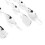 Reflective Bird Repellent Rods, 4 Pcs, 29x2cm, Silver, Plastic 11