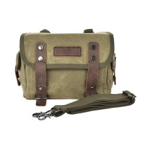 Waterproof Motorcycle Saddle Bags for CM300 CM500 with Retro Tail Bag and Army Green Rear Seat Storage