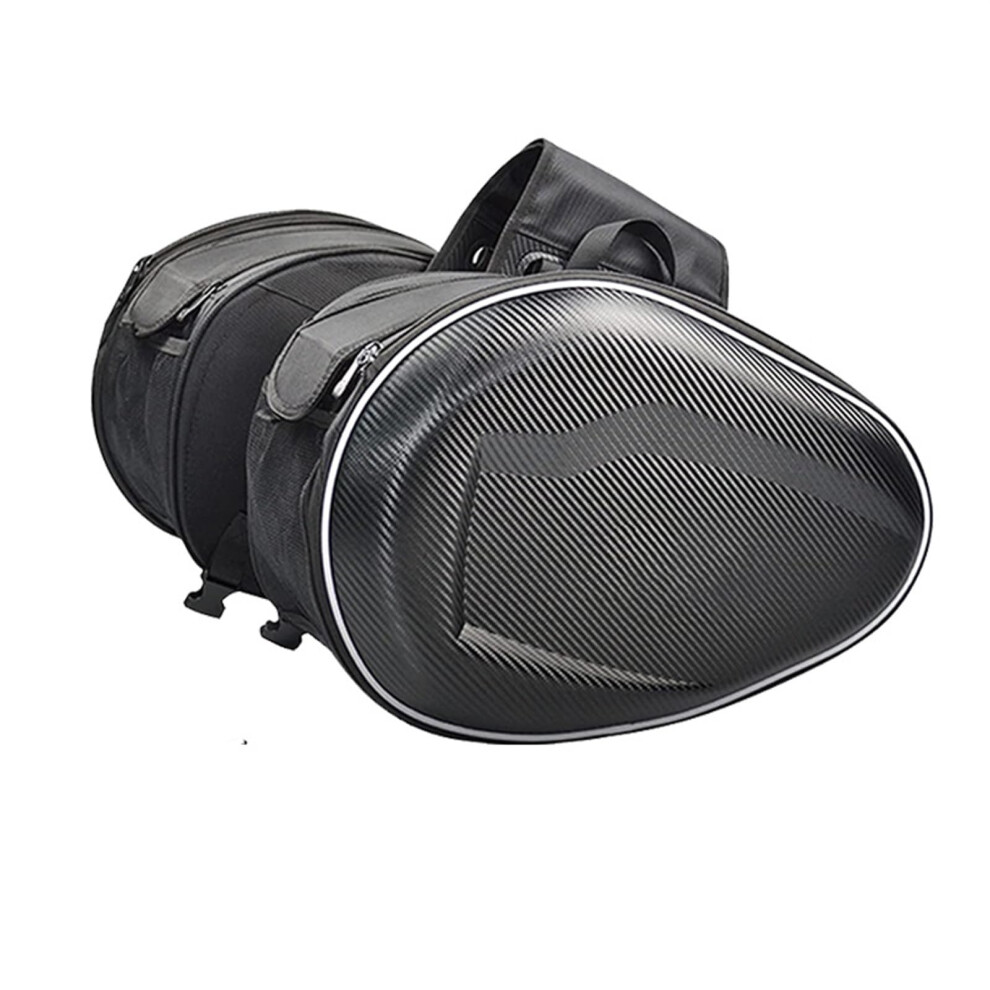 Waterproof Pu Leather Motorcycle Saddle Bags And Tail Bag For Piaggio Aprilia With Helmet Storage 9199774274722
